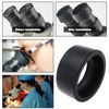 eMagTech 4PCS Eyepiece Cover for 32-36mm Stereo Microscope, Soft Rubber, Black