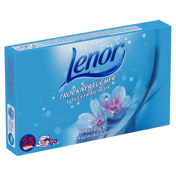 Lenor April Fresh Dryer Sheets (Pack of 25)