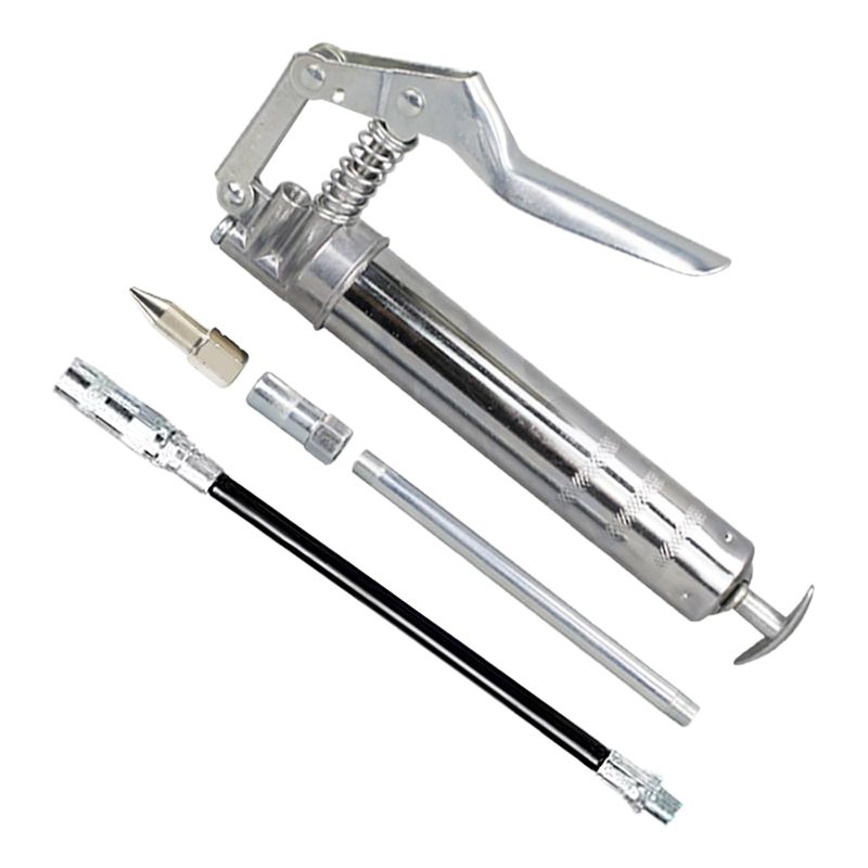 ZIMISI Mini Pistol Grip Grease Gun, 3000 PSI Heavy Duty Grease Gun Kit ...