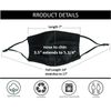 Simlu 50 Pack Unisex Reusable Pleated Face Mask with Adjustable Elastic, 2 Layer, Washable Nose Wire