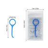 10Pcs Clear Aligner Removal Tool Kit - Portable Retainer Remover Hook for Invisible Braces, Aligners & Retainers - Easy Pull Tool Kit(Bule)