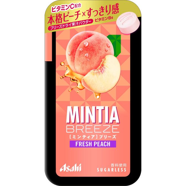 Asahi Group Foods Mintia Breeze Fresh Peach 30 Tablets x 8 Packs