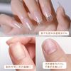 Danni & TONI Gel Nail Stickers, Transparent, Clear, Unisex, Semi-Cure Type, Reinforced Nail Protection, Waterproof, 2 Weeks, Long Lasting, SGS Certified, Safe, For Office Work, Simple, Scissors, 28 Stickers