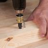 Trend Snappy 1/2 Inch TCT Countersink with Adjustable 3.5mm HSS Pilot Drill, Quick Release, SNAP/CS/12TC