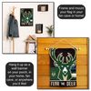 Milwaukee Bucks Fear the Dear Double Sided Garden Flag