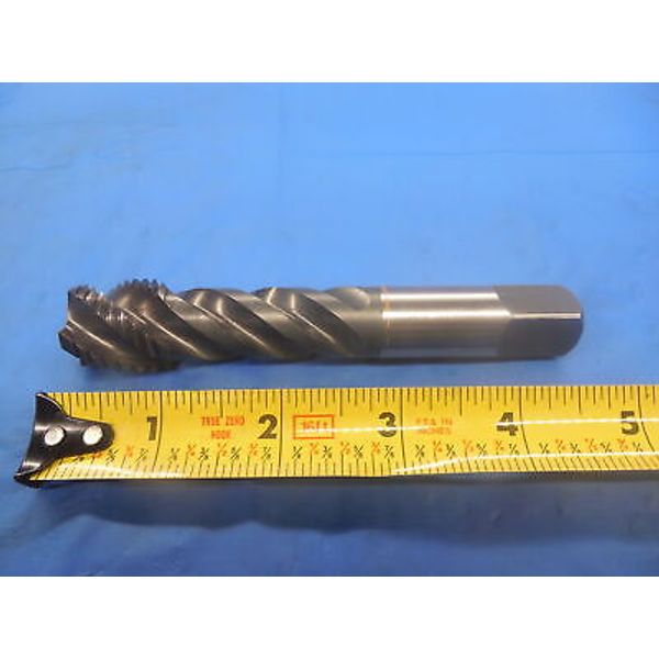 M22 X 2.5 D6 HSSE PLUG TAP 4 SPIRAL FLUTE 22 V3 22.0 X 2.50 THREADING TOOL