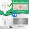 String Lights - 100 Feet LED Outdoor String Lights - Shatterproof, Waterproof
