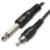 6.35MM Mono Plug to Phono Plug, 3M, Audio & Video Cable Assemblies Qty X 1