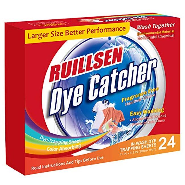  RUILLSEN Dye Trapping Sheets, 144 Count Color Capture