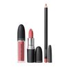 MAC Powdered Snow Powder Kiss Lip Kit - Pink