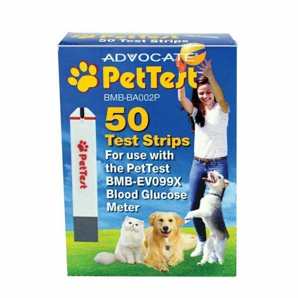 Advocate Pet Test  Strips PT-105    50 Test Strips