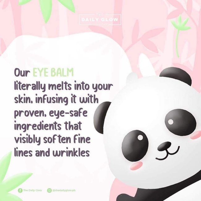 The Daily Glow Essentials Panda' Fantasy Eye Balm, 10g