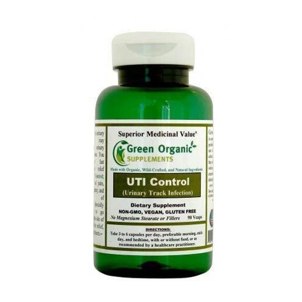 Green Organic Dietary Supplement UTI, Urinary Tract Infection Fast relief pain