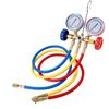 A/C Auto Air Conditioner Charging Service Tool Kit Diagnostic Manifold Gauge Set