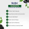 Sri Sri TATTVA Sudanta Activated Charcoal Toothpaste Gel for Teeth Whitening, Healthy Gums and Fresh Breath - All Natural Fluoride Free Toothpaste for Oral Care Without Causing Sensitivity (100g)