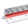 Biaungdo Architectural Scale Ruler, 12 Inch Solid Aluminum Triangular Drafting Tool, Laser-Etched Architect Scales Ruler for Architects Students Draftsman Engineers, Color-Coded