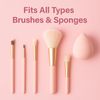 Professional Makeup Brush Cleaner, 4-in-1