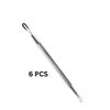 6 PCS Professional Blackhead Remover Tool Comedone Pimple Extractor