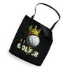 #1 GOLFER Golf Ball Crown Tote Bag
