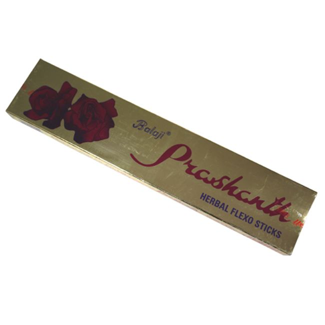 Incense Prashant Incense Stick /BALAJI PRASHANTH/Incense/Indian Incense/Asian miscellaneous goods (Post-mail delivery option available/1 postage fee will be charged for every 3 boxes)