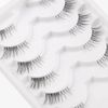 Lavi Lashes False Eyelashes 6 Pairs Cat Eye Look False Lashes Half Corner Lash Wispy