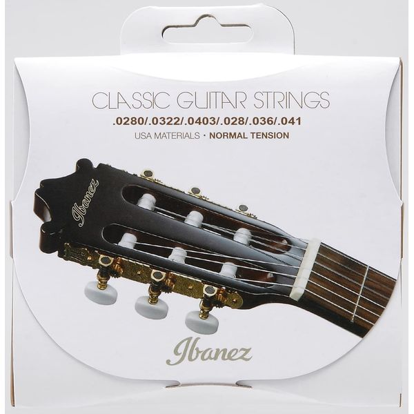 Ibanez ICLS6NT Nylon String for String Guitar, Normal Tension