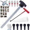Tire Valve Stem Core Quickly Replacement Tool Kit for Cars, Trucks, Motorcycles