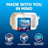 Power Dishwasher Pods, No Pre-Rinse Dishwasher Detergent Soap for Deep Clean ...