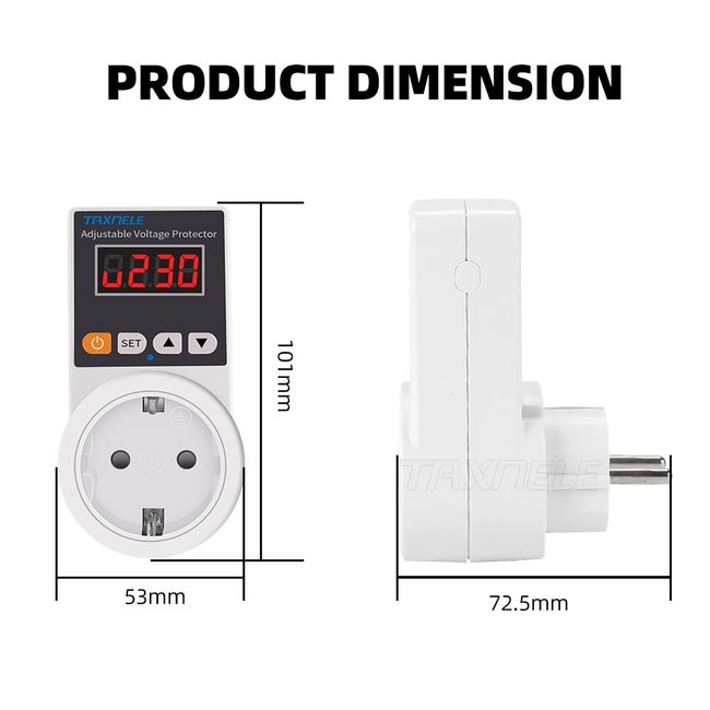 Dropship Safe Protector Socket Voltage Protector Plug Automatic