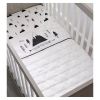 Ickle Bubba Cot Quilt Mono Mountains