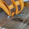 Wattknot Work Gloves, Orange Size M