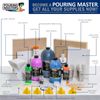 1 Quart Floetrol Pouring Paint Medium Basic Kit Mixing, Stain, Epoxy, Resin