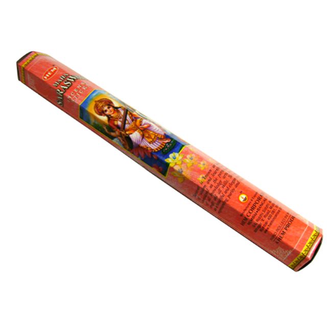 Incense Saraswati Incense Stick /HEM MAHA SARASWATI/Incense/Indian Incense/Asian miscellaneous goods (Post-mail delivery option available/1 postage fee will be charged for every 6 boxes)