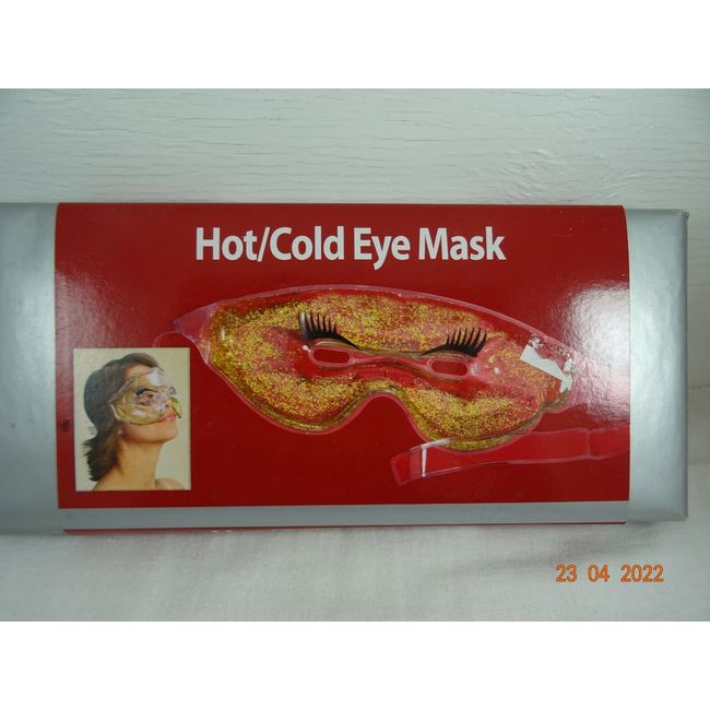 Hot/Cold Eye Mask w/eye lashes  Adult NEW