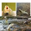 Dingbear 50PCS Bass Salmon Fish Hook Fishing Hooks