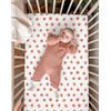 Crib Sheets (Strawberry & Pale Pink, Mini Crib Sheet)