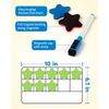 Magnetic Ten-Frame Set, Math Manipulative EVA Number Counting Games, Montesso...