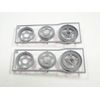 NEW TAMIYA ROUGH RIDER Wheels Front GRAY BUGGY CHAMP 1/10 TA31R