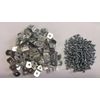 50 x 1/4" Picture Frame Offset Clips With Screws for Canvas, Mirrors, etc