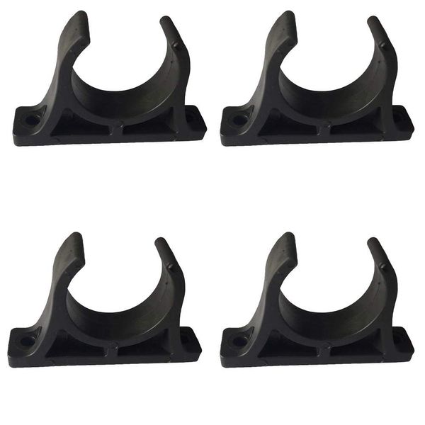 4Pcs Paddle Holder All Holder Paddle Holder Stand Boat Deck Mount for Kayak Canoe Rowing Boat Black Durable Lightweight Paddle Holder Stand Boat Deck Mount