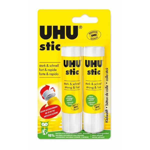 UHU 52190 - 2 Glue Sticks 21g