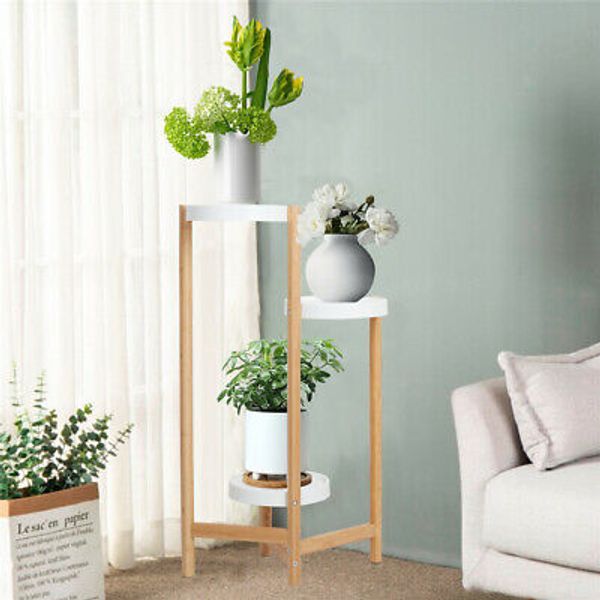 Garden Living Room Window Succulents Plant Stand Corner Wall Flower Shelf Rack