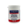 Lamberts Vitamins D3 2000iu and K2 90µg 90 Capsules