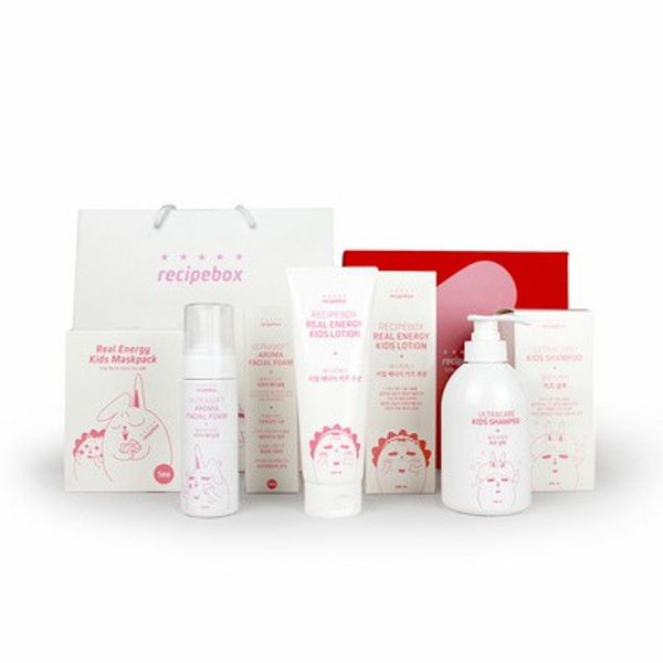 Recipe Box Children&#39;s Cosmetics Gift Set B White Package