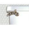 Kitten Toilet Flush Handle Front Mount in Chrome Finish