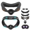 Face Cover Interface for Quest 3S - Replacement Pad With PU Cushion & Breathable Ice Silk Cotton - VR Accessory