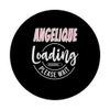 Angelique Personalisierte Baby Loading Dusche Ankunft PopSockets mit austauschbarem PopGrip