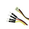 4 pin Male Jumper to Grove 4 pin Conversion Cable (5 PCs)