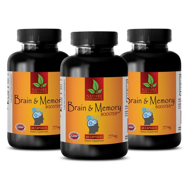 Brain Memory Booster Supplement - Supports Brain Activity Pills 3B