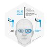 Arena Air-Speed Mirror Goggle Silver-Silver One Size